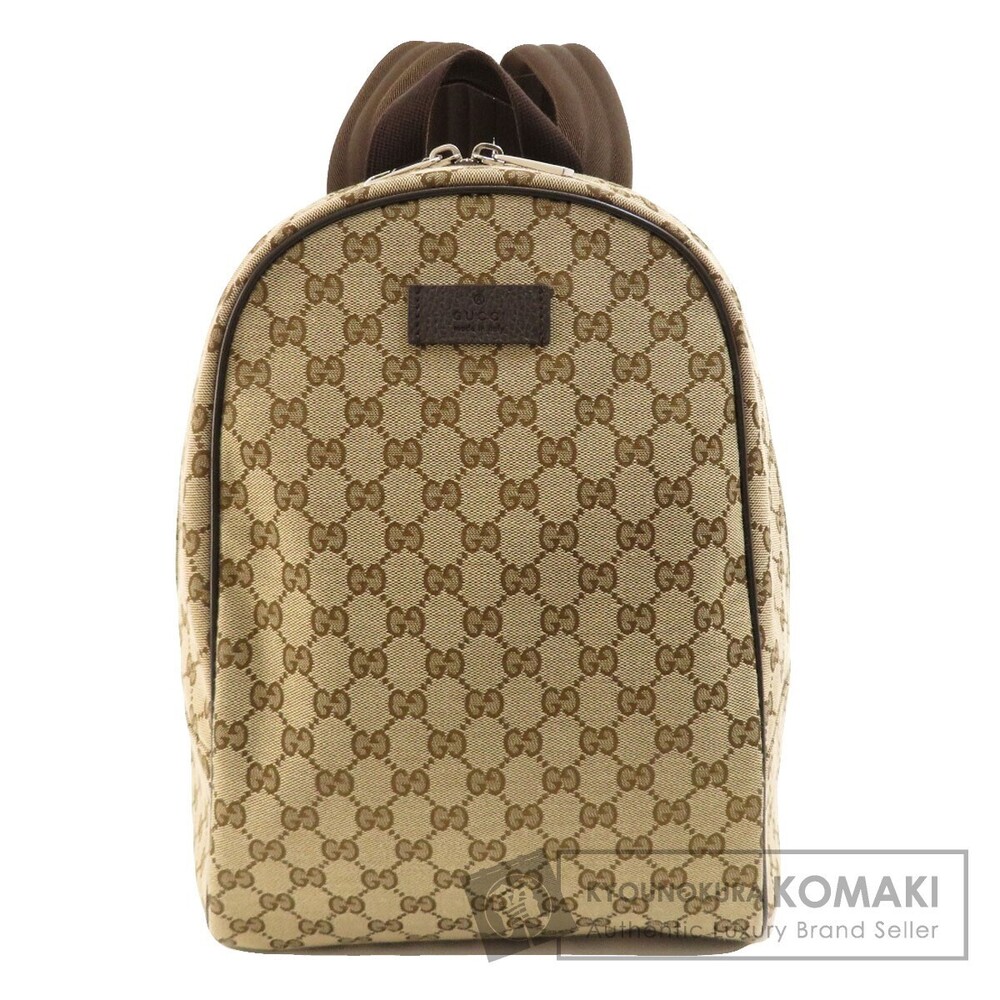 Gucci GG Backpack Rucksack Daypack Canvas